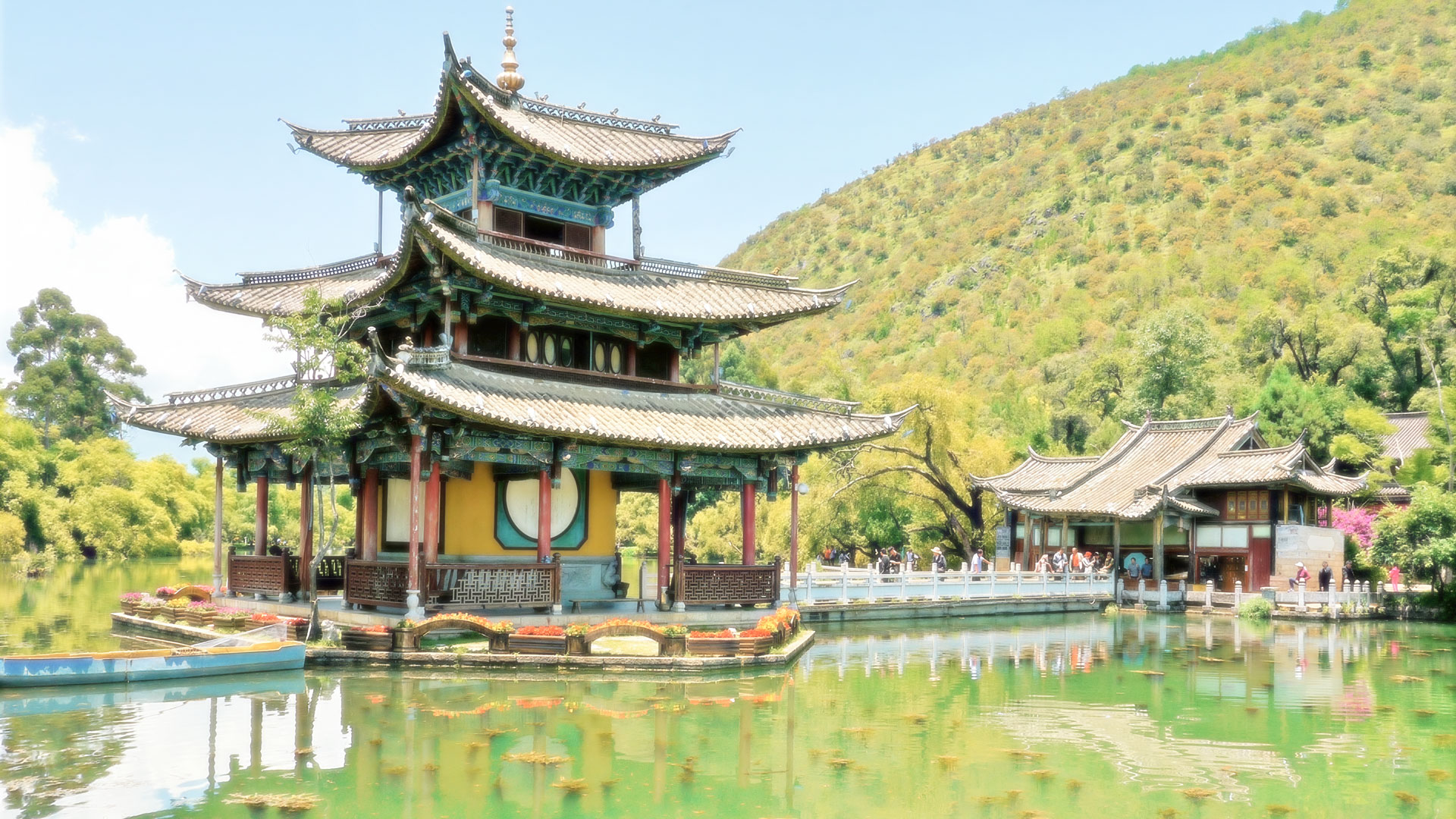 Parc de l'Étang du Dragon Noir - Province du Yúnnán -Chine